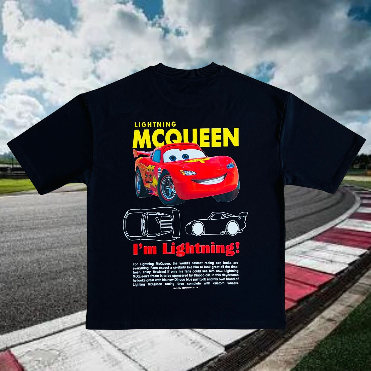 I'm McQueen Oversized Tshirt – Luka Originals