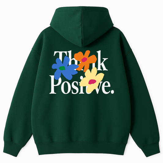 Think Positive Oversized Hoodie