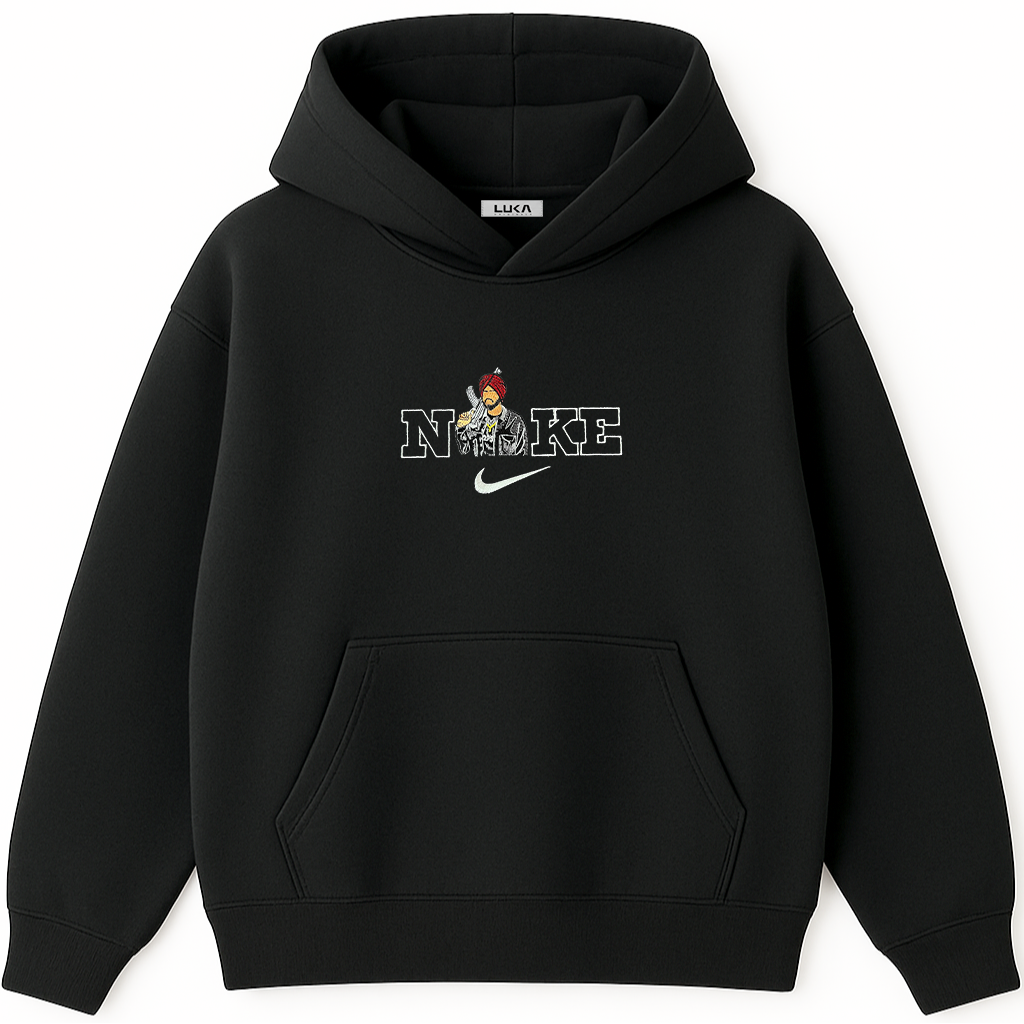 Sidhu Moosewala Oversized Hoodie – Luka Originals