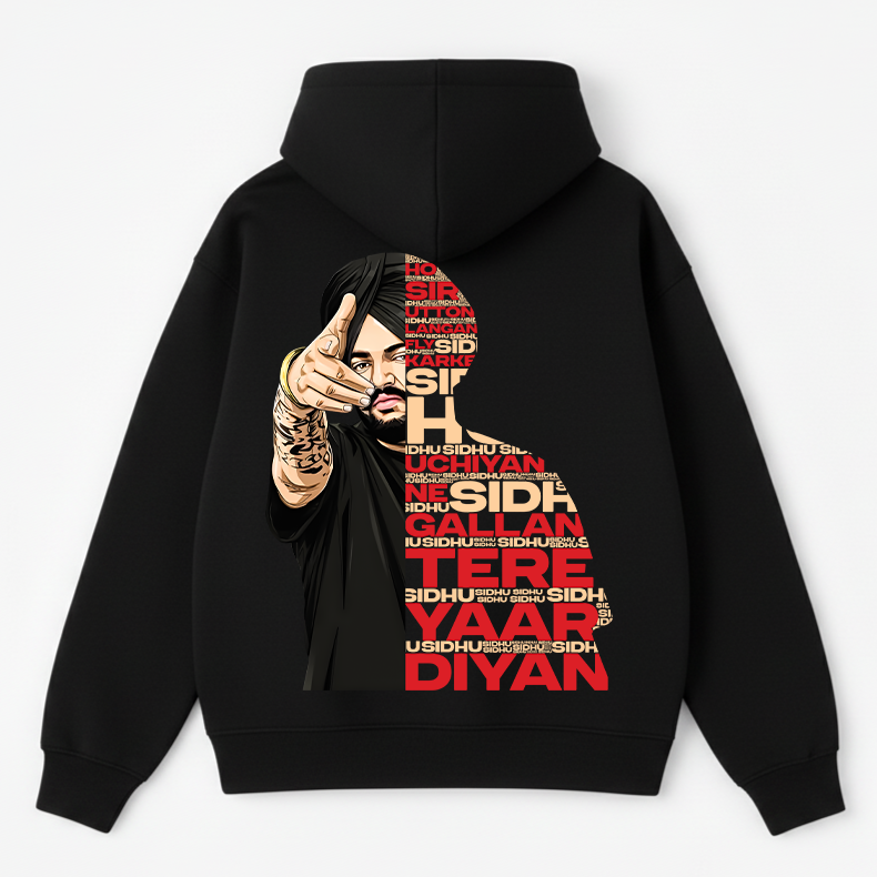 Uchiyan Ne Gallan Oversized Hoodie