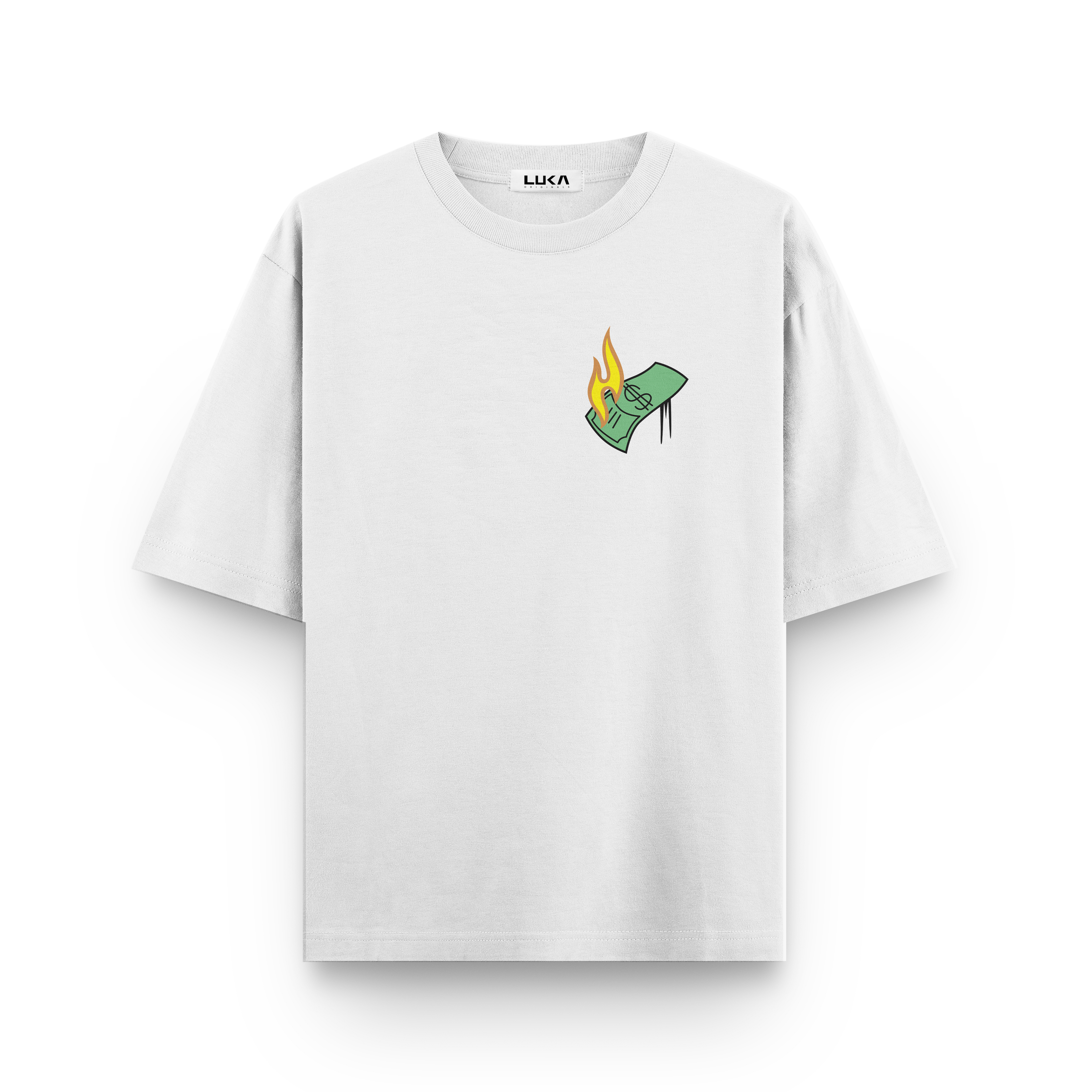 Rich Over Broke Oversized Tshirt