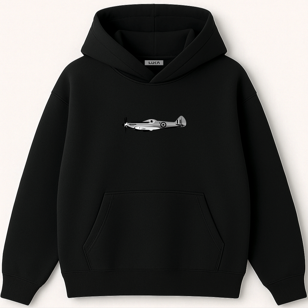Aircraft Parachute Oversized Hoodie