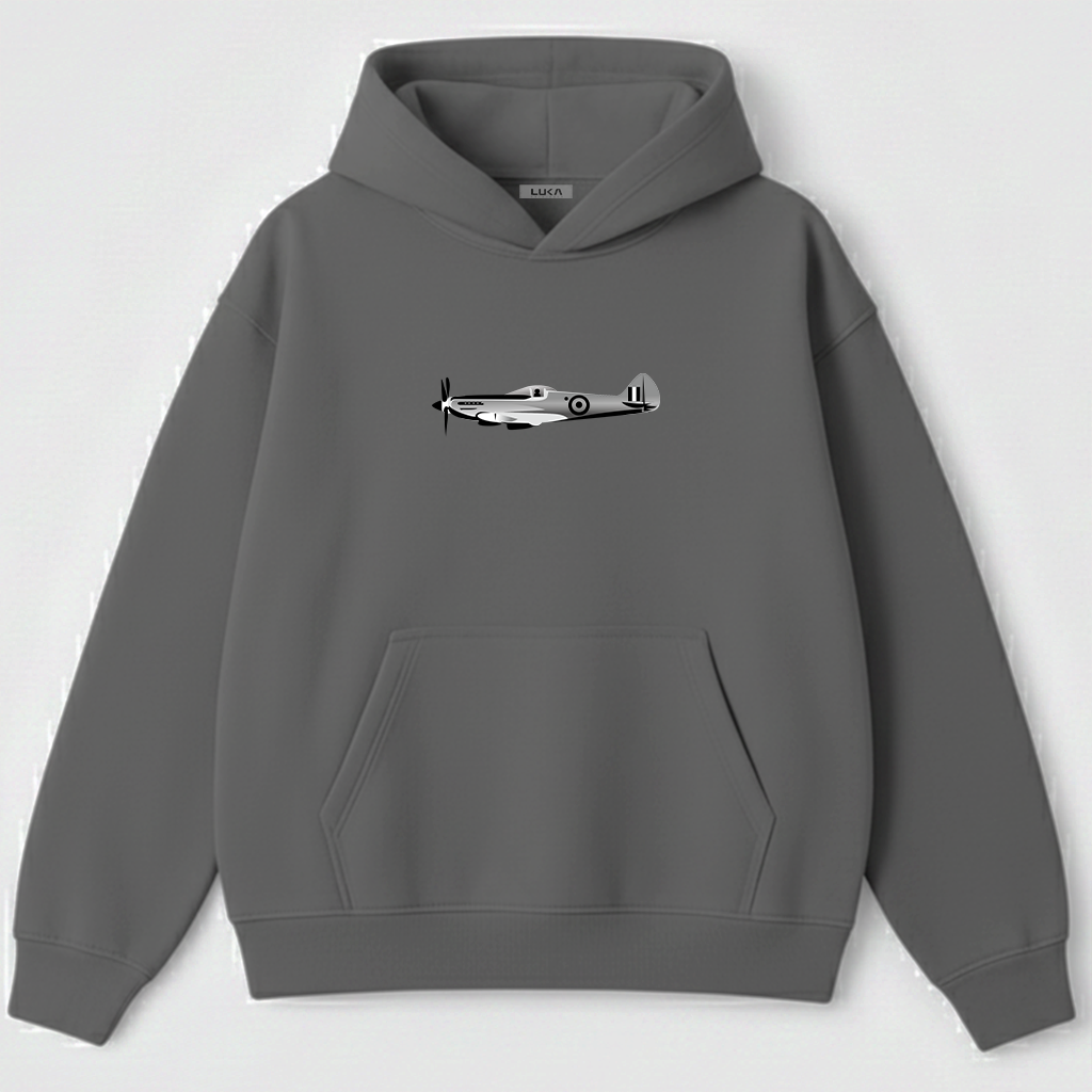 Aircraft Parachute Oversized Hoodie