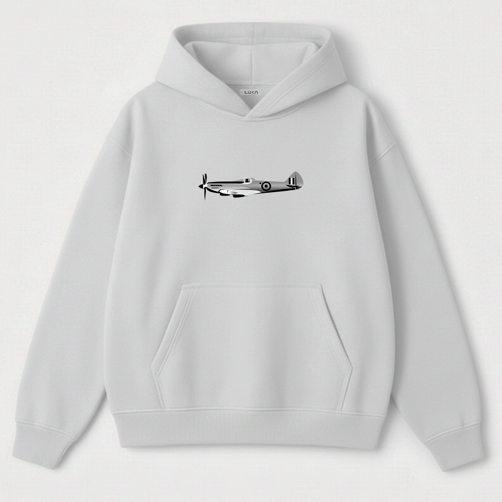 Aircraft Parachute Oversized Hoodie