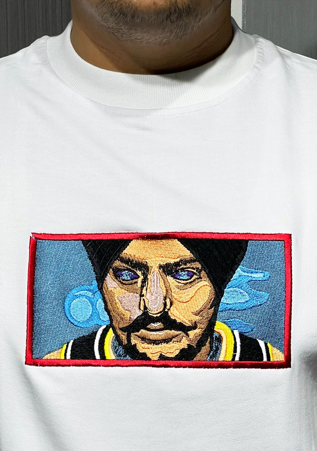 Abstract Sidhu Moosewala Oversized Tshirt