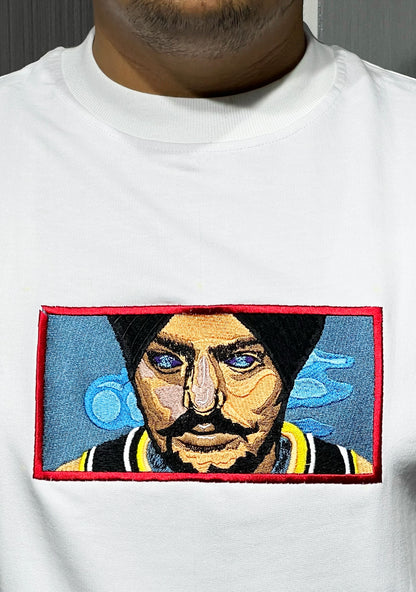 Abstract Sidhu Moosewala Oversized Tshirt