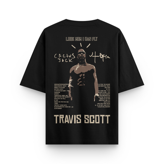 Travis Scott - Albums Oversized Tshirt