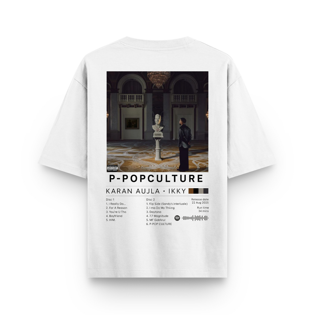 Karan Aujla - Album Oversized Tshirt