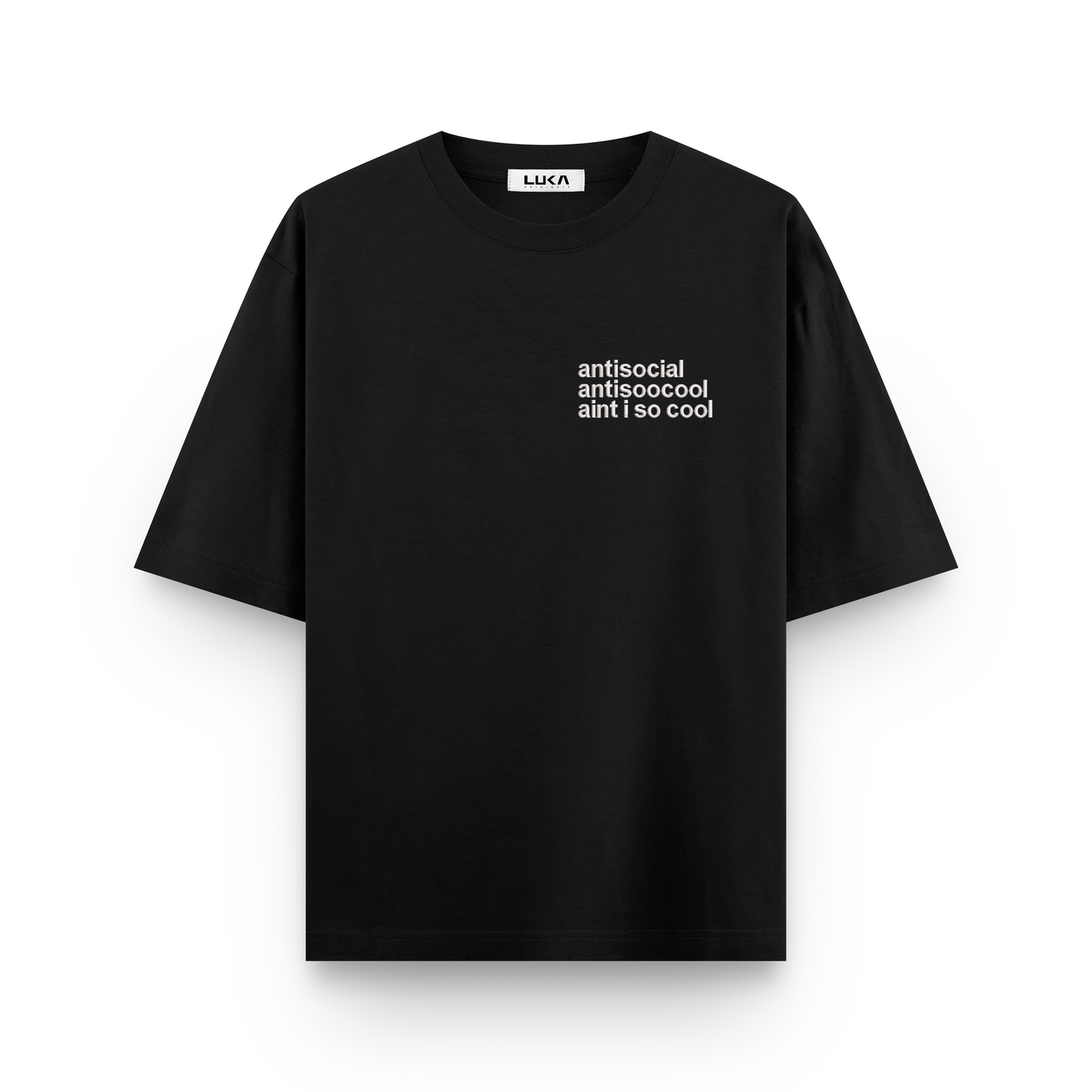 Anti-social Oversized Tshirt