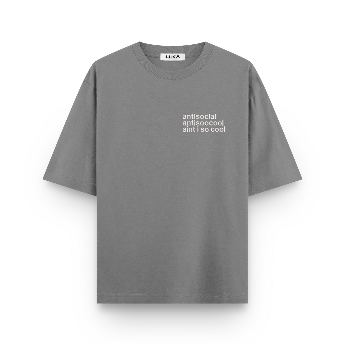 Anti-social Oversized Tshirt