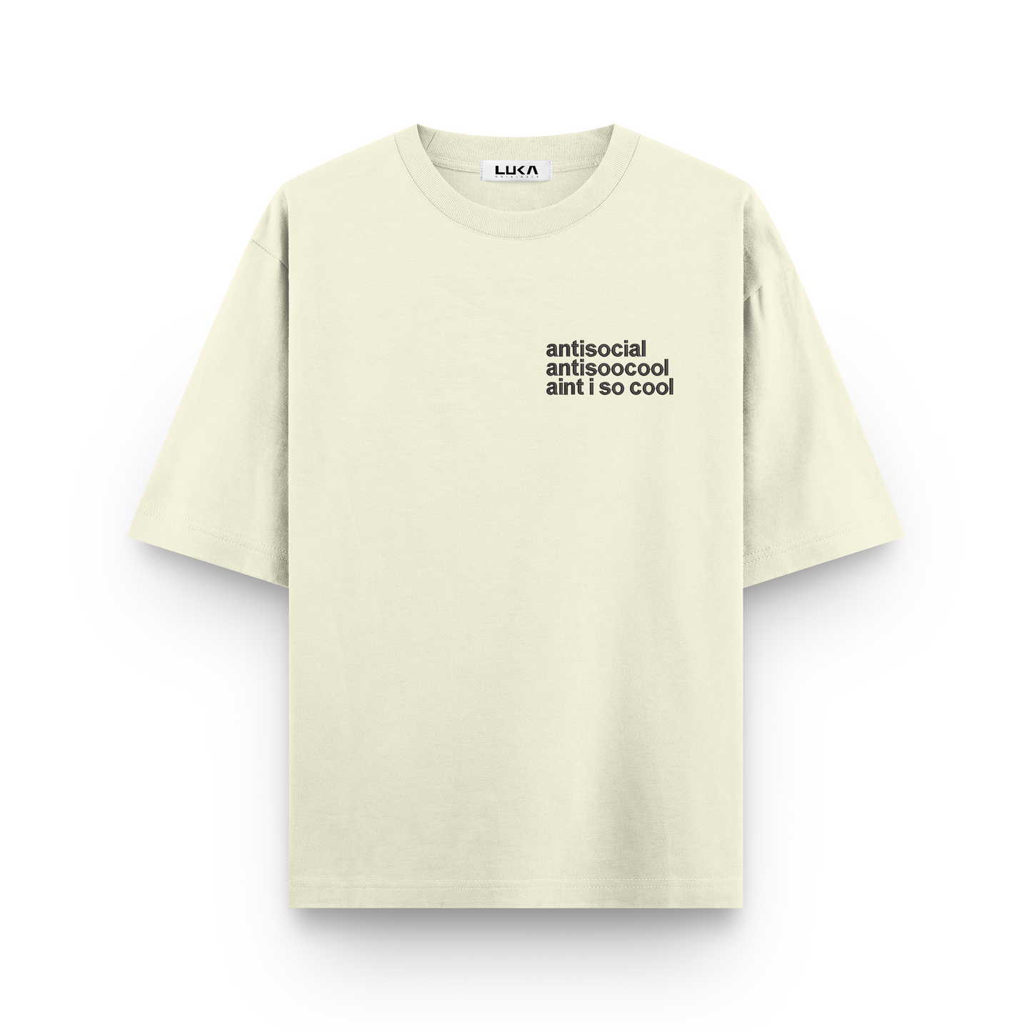 Anti-social Oversized Tshirt