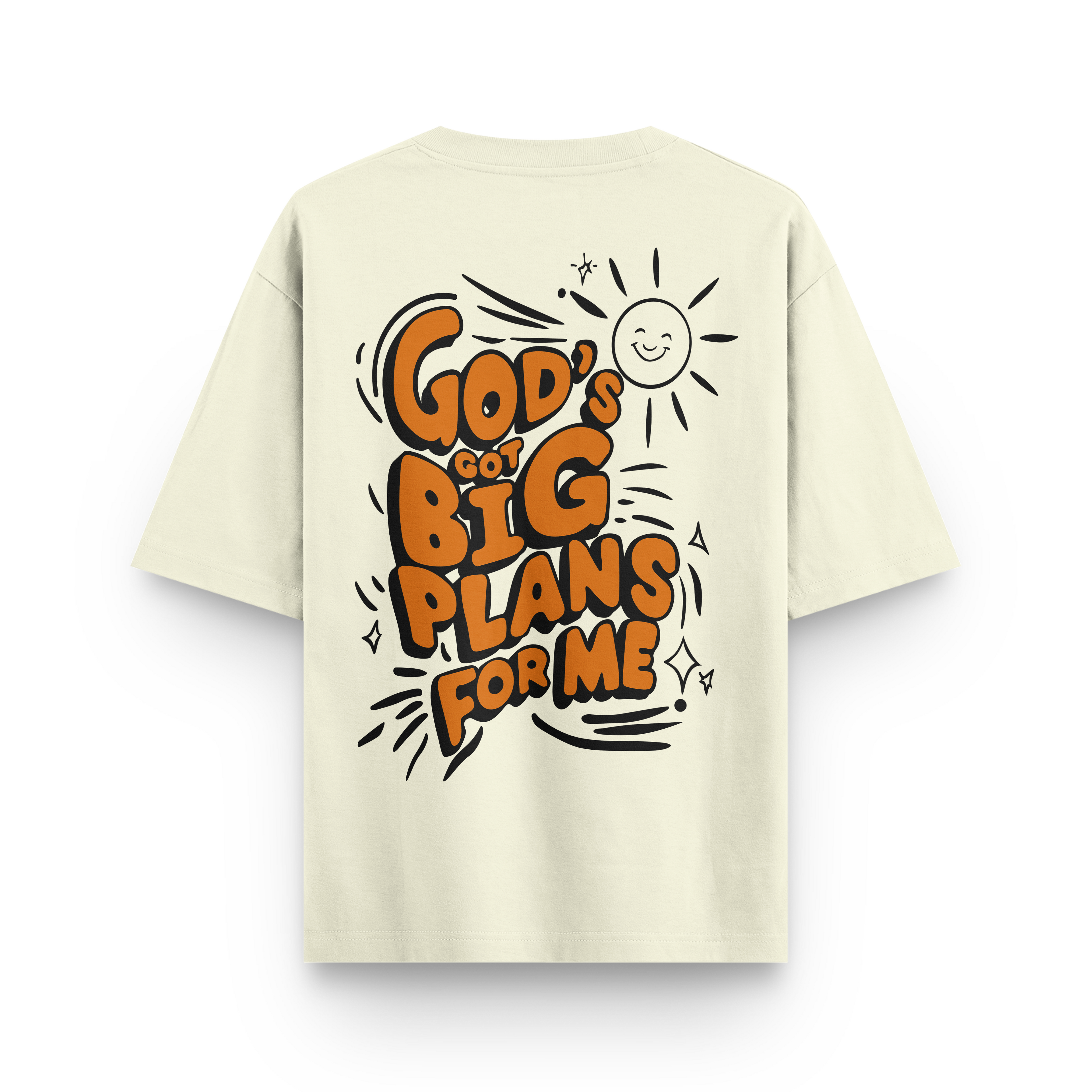 God's Plan Oversized Tshirt