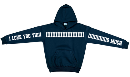 I Love You Oversized Hoodie