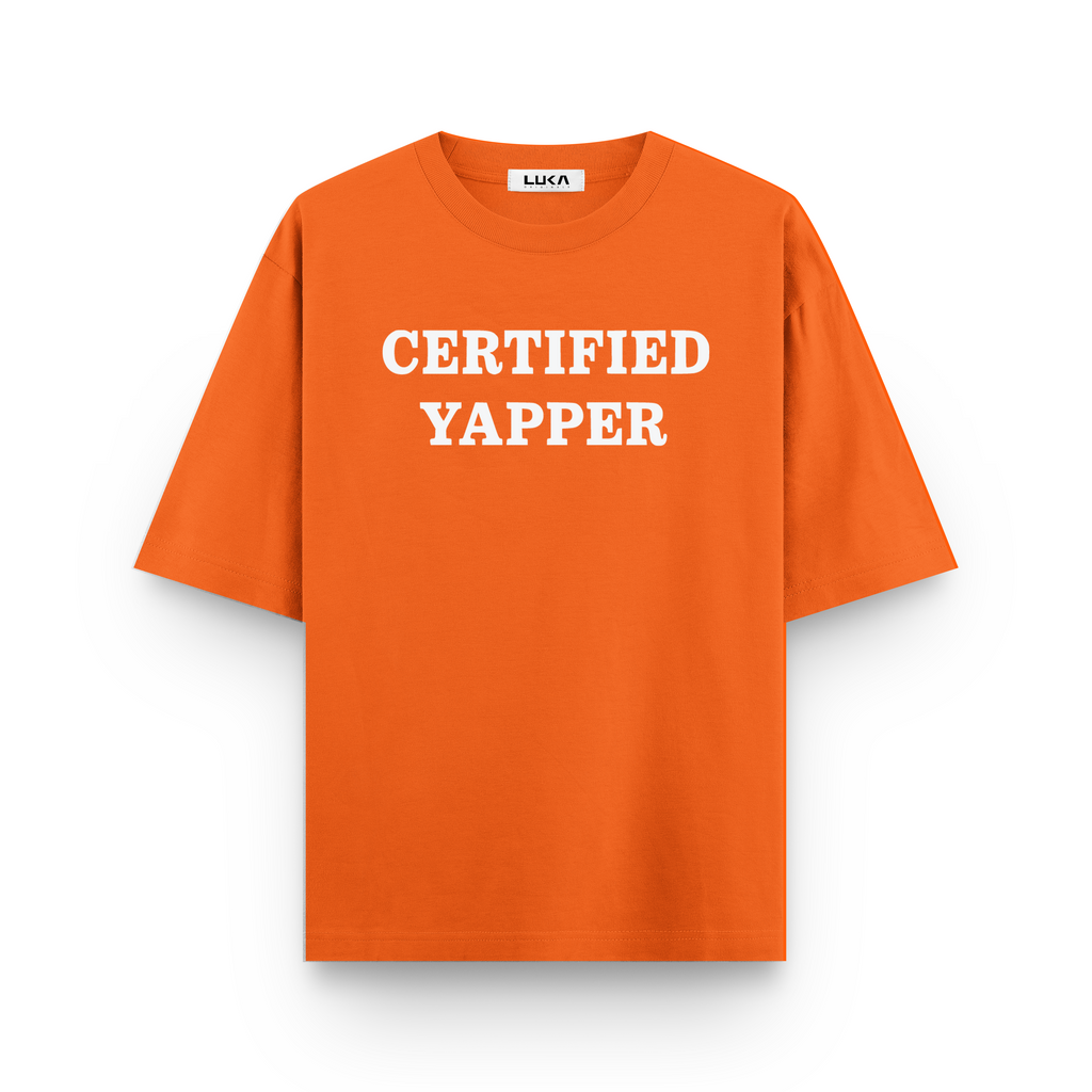 Certified Listner and Yapper Oversized Tshirt Combo