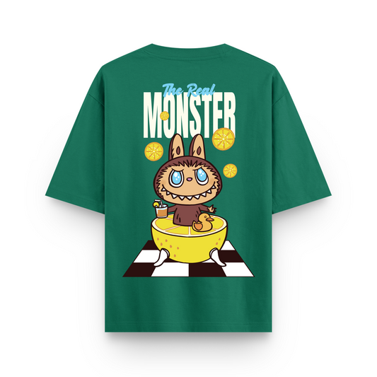 Labubu - Chess Lemon Oversized Tshirt