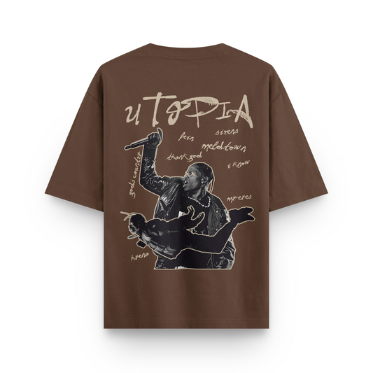 Travis Scott - Concert Mic Oversized Tshirt
