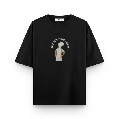 Diljit Dosanjh Embroidered Oversized Tshirt