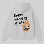 Everything Is Fine Oversized Hoodie