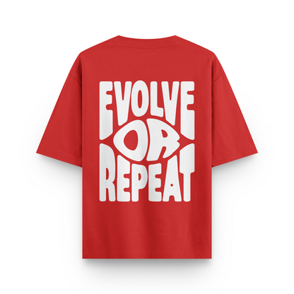 Evolve Or Repeat Oversized Tshirt