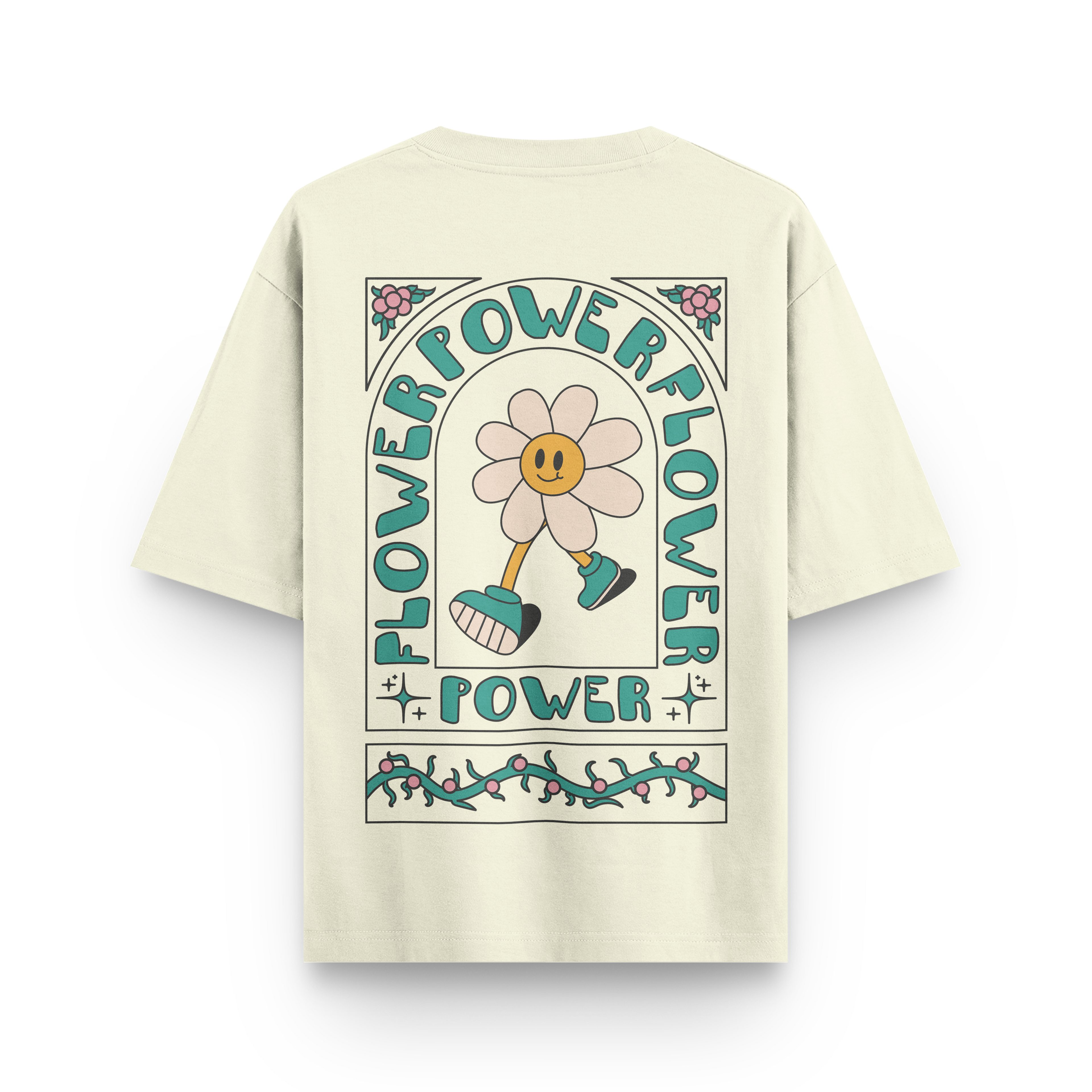 Flower Power Oversized Tshirt