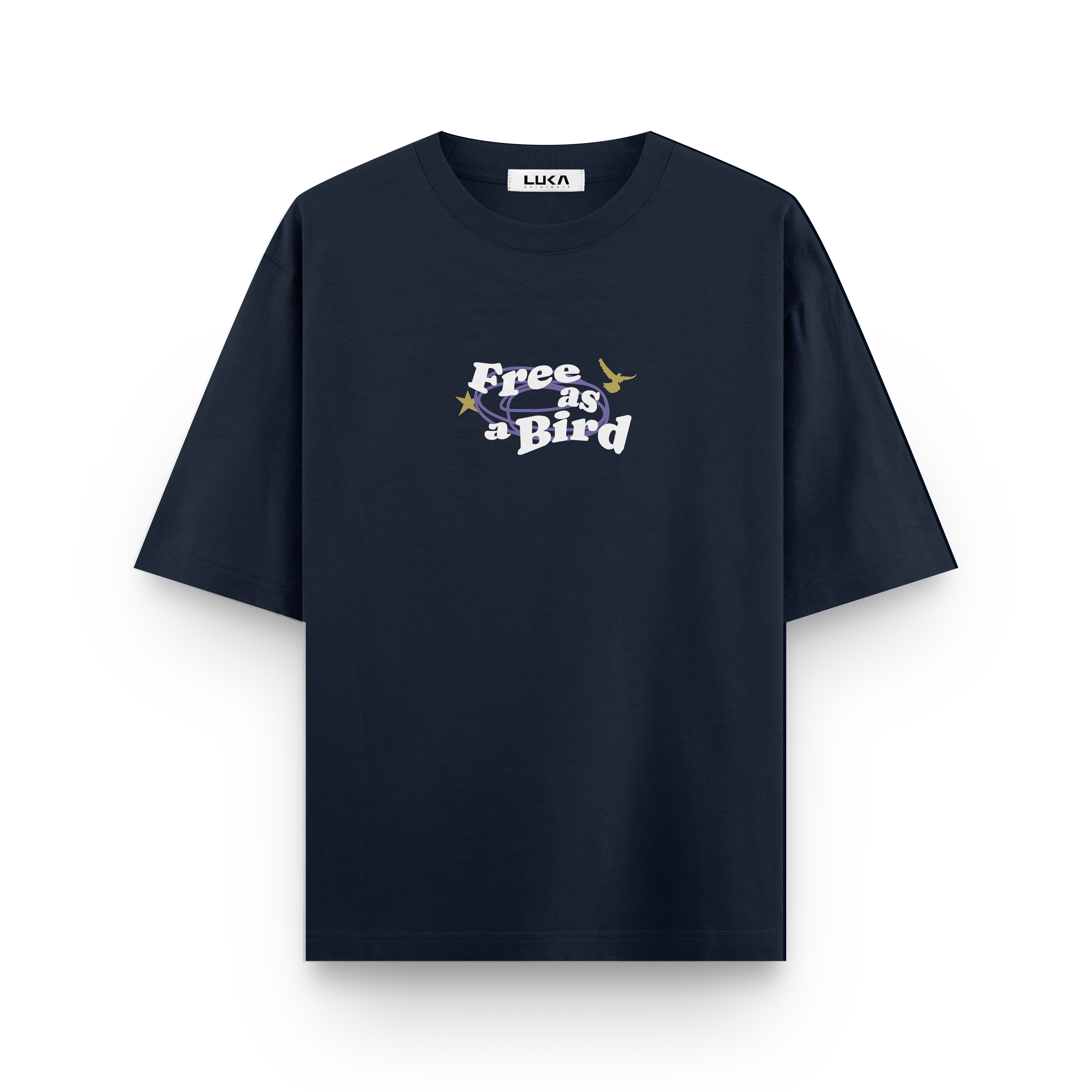 Free As A Bird Oversized Tshirt