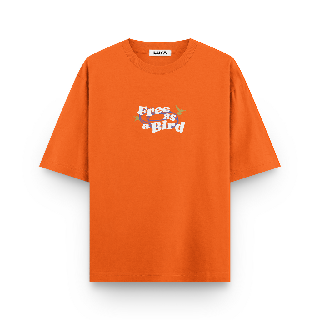 Free As A Bird Oversized Tshirt