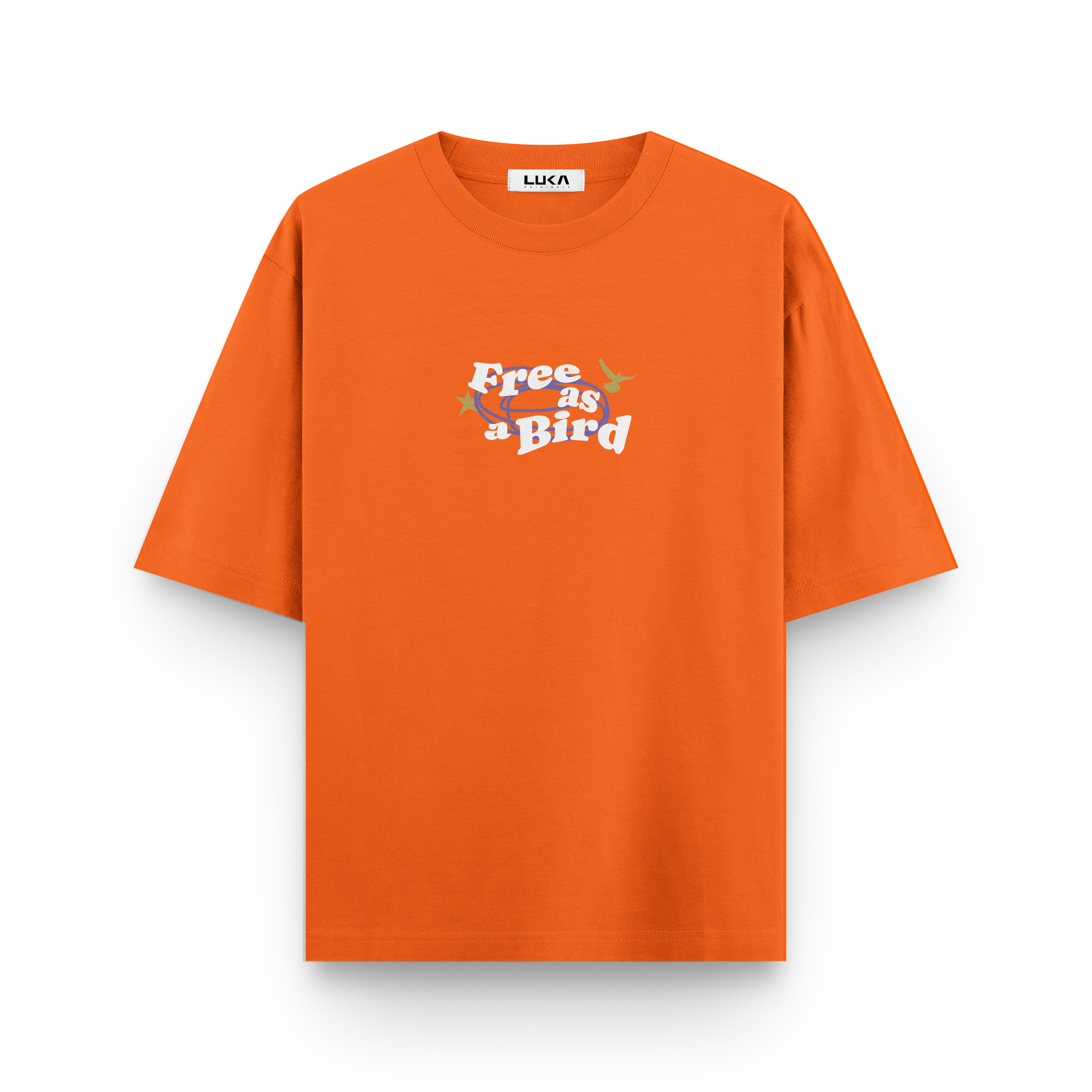 Free As A Bird Oversized Tshirt