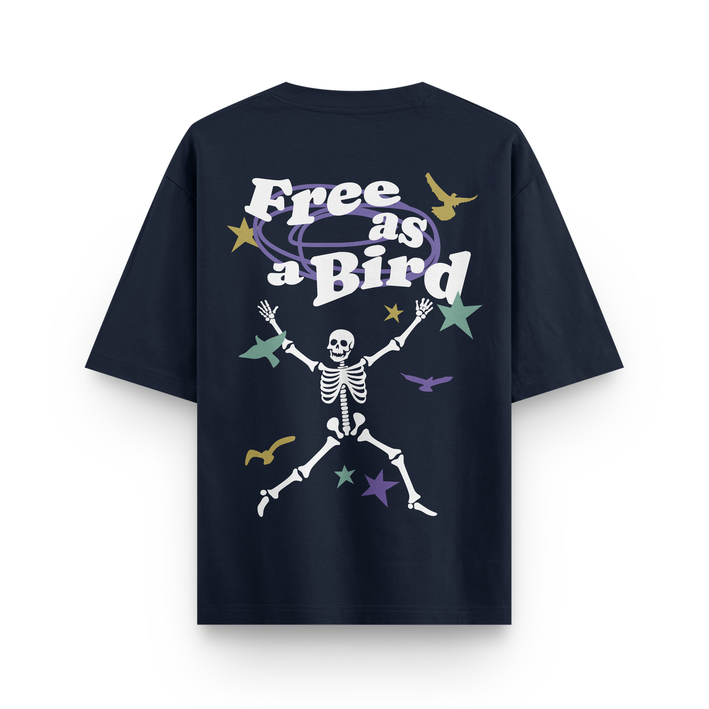 Free As A Bird Oversized Tshirt