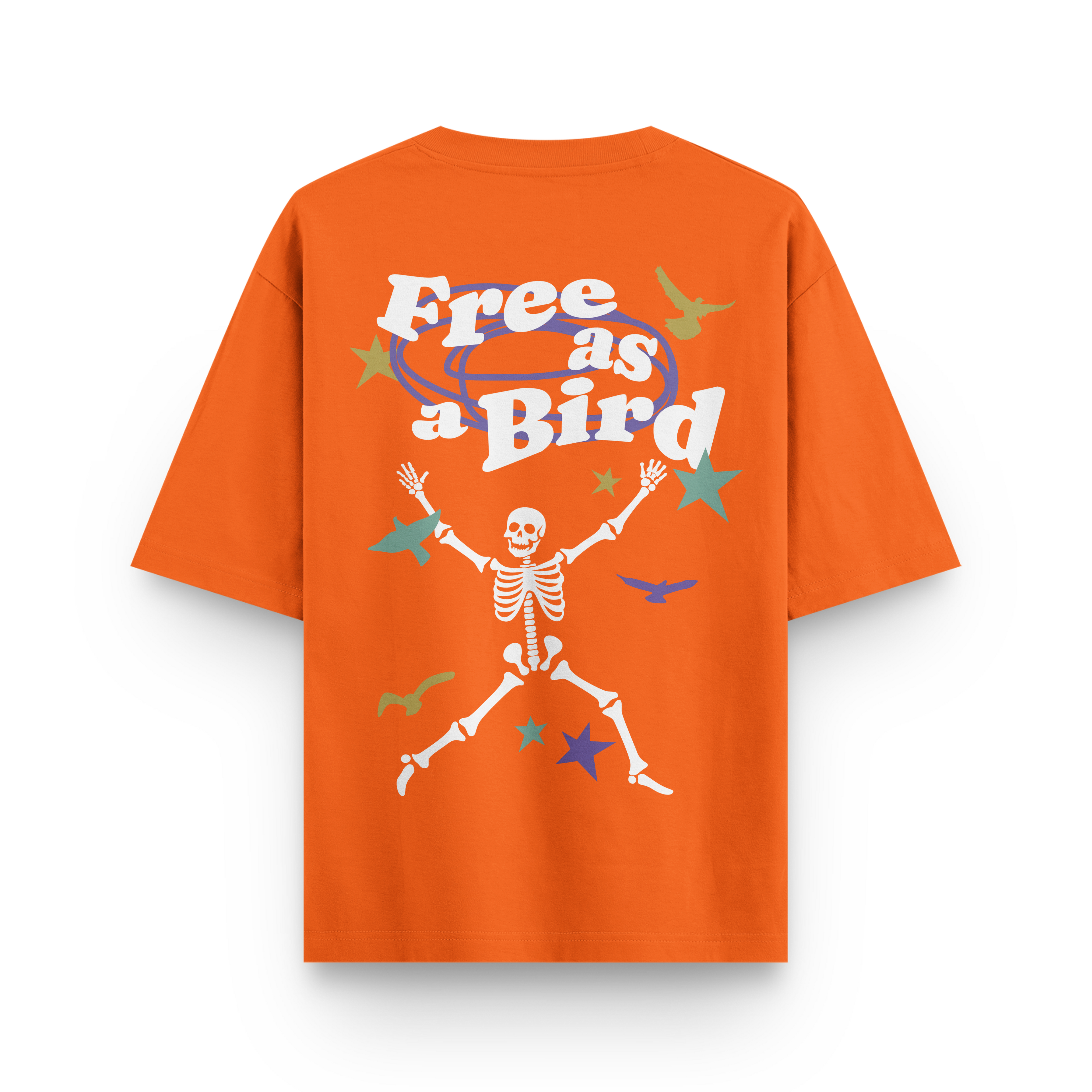 Free As A Bird Oversized Tshirt