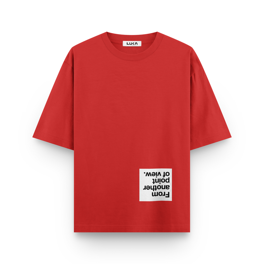 From Another Point Of View Oversized Tshirt