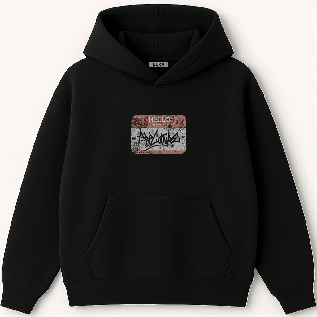 My Name Is Oversized Hoodie