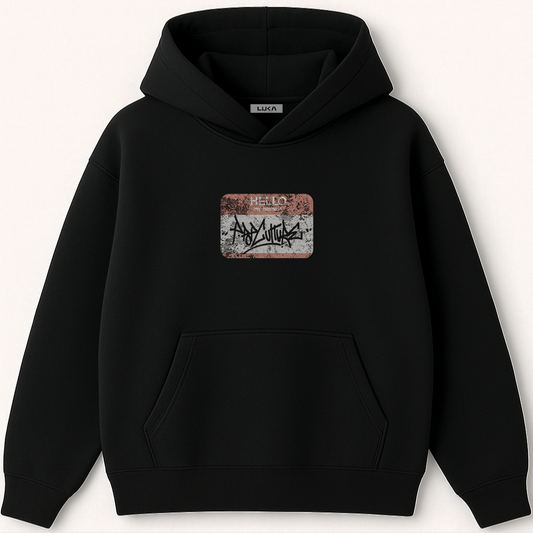 My Name Is Oversized Hoodie