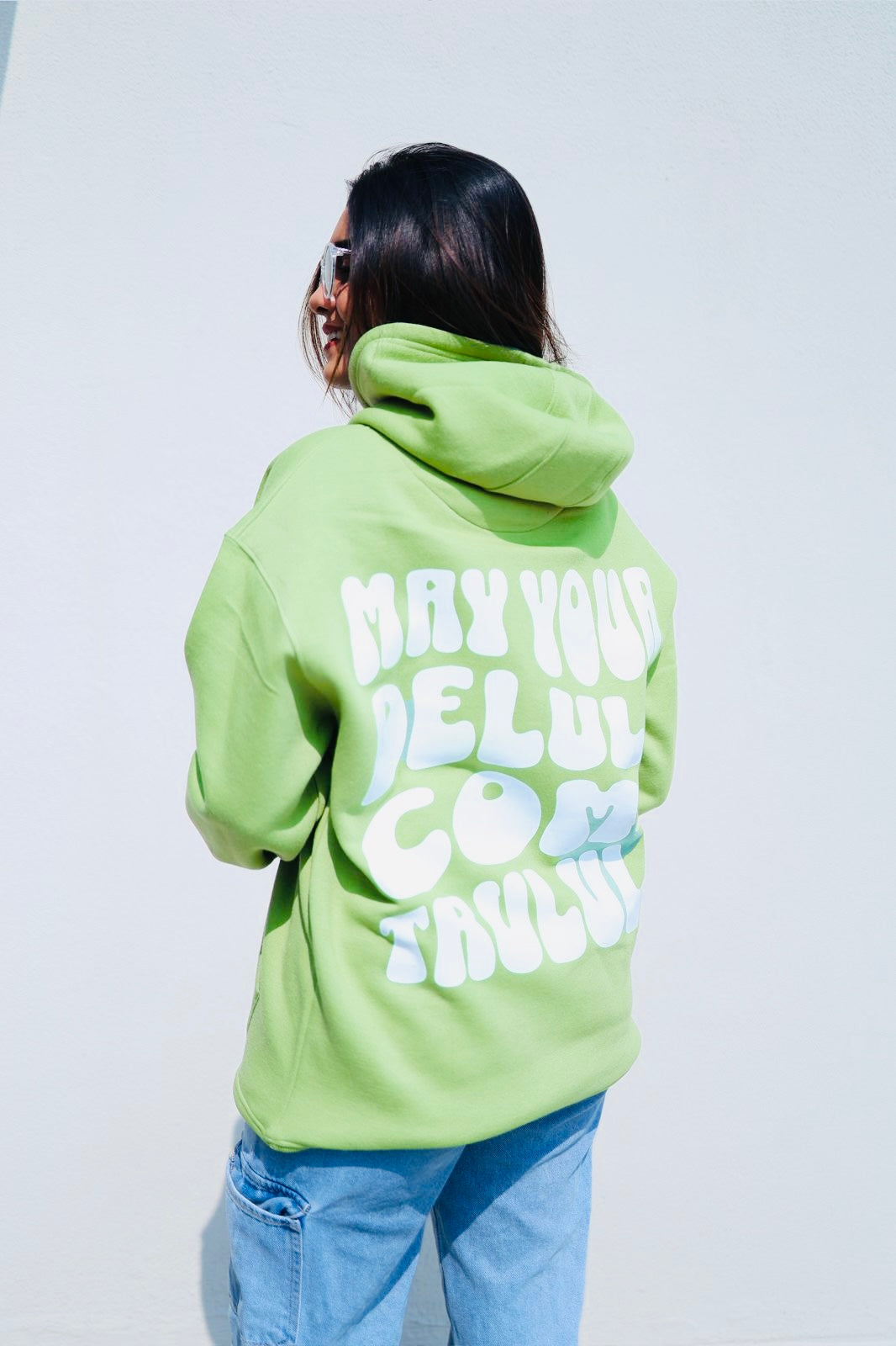 May Your Delulu Come Trululu Oversized Hoodie