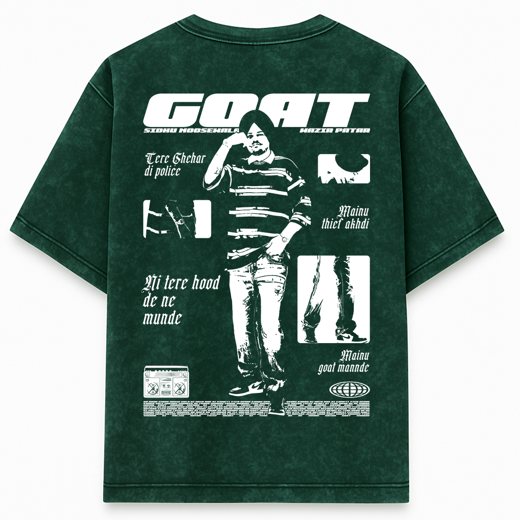 Sidhu Moosewala - GOAT Acid Wash