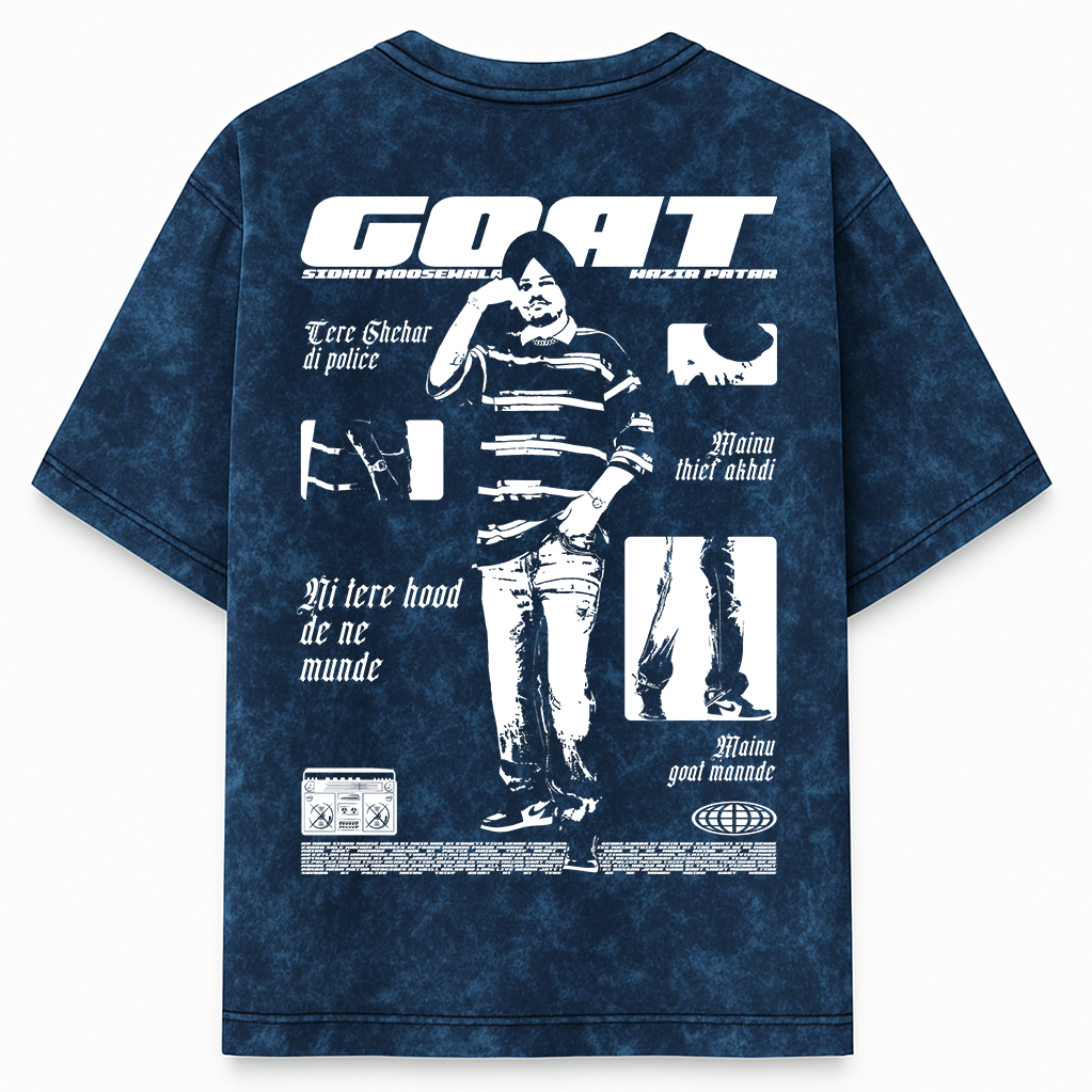 Sidhu Moosewala - GOAT Acid Wash