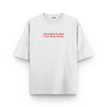 Good In Bed Oversized Tshirt