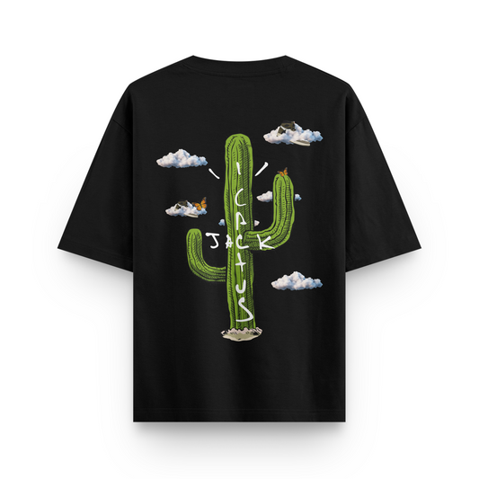 Travis Scott - Green Cactus Oversized Tshirt