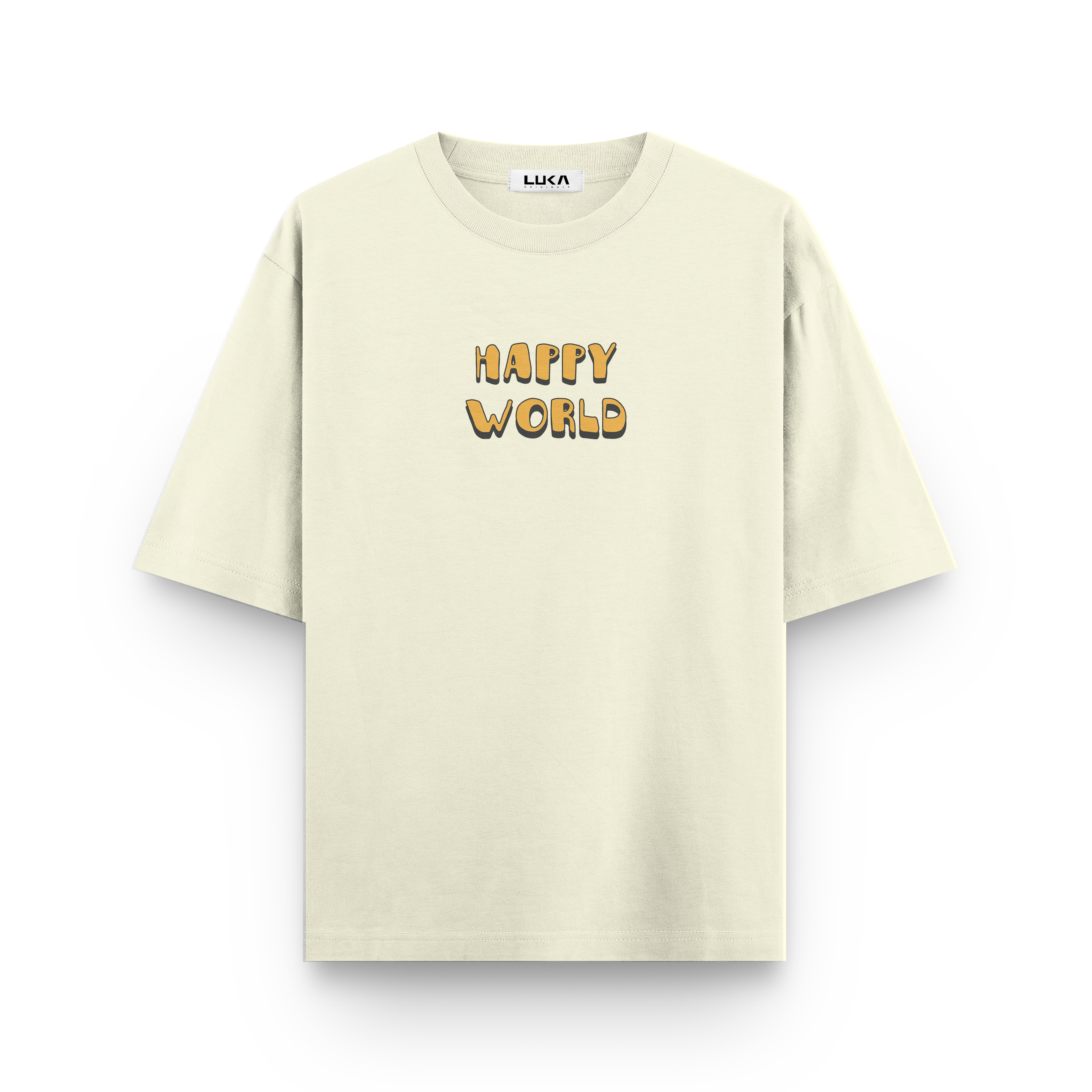 Happy World Oversized Tshirt