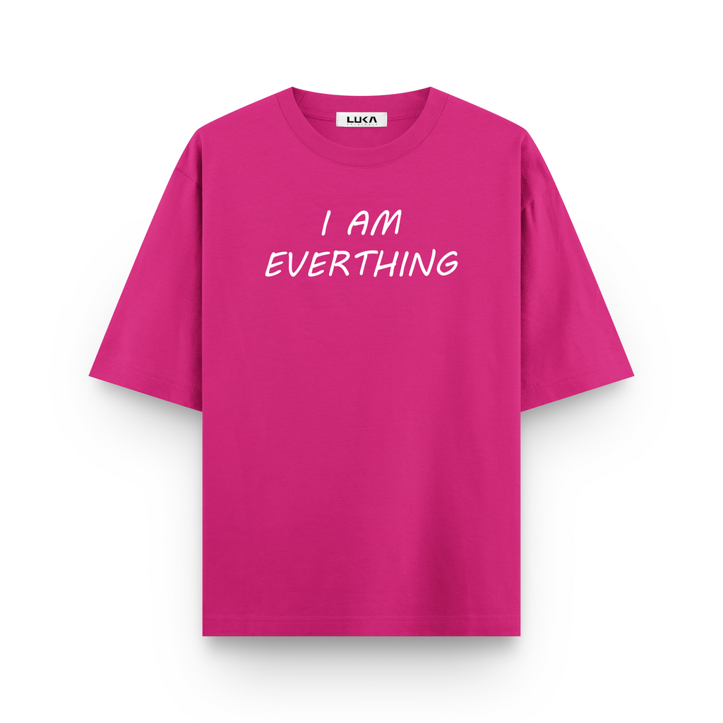 I Love Everything Oversized Tshirt Combo