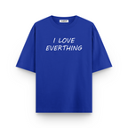 I Love Everything Oversized Tshirt Combo