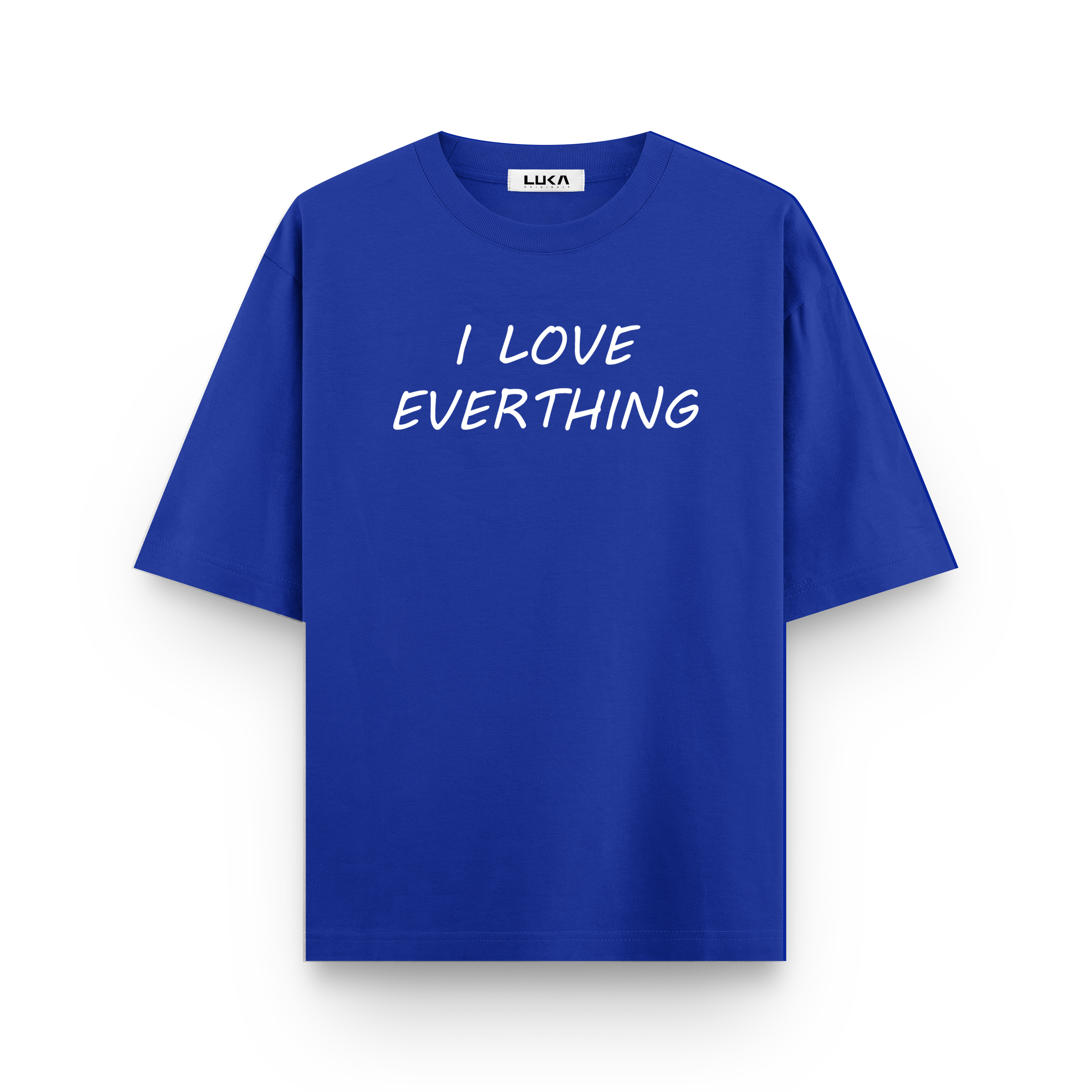I Love Everything Oversized Tshirt Combo