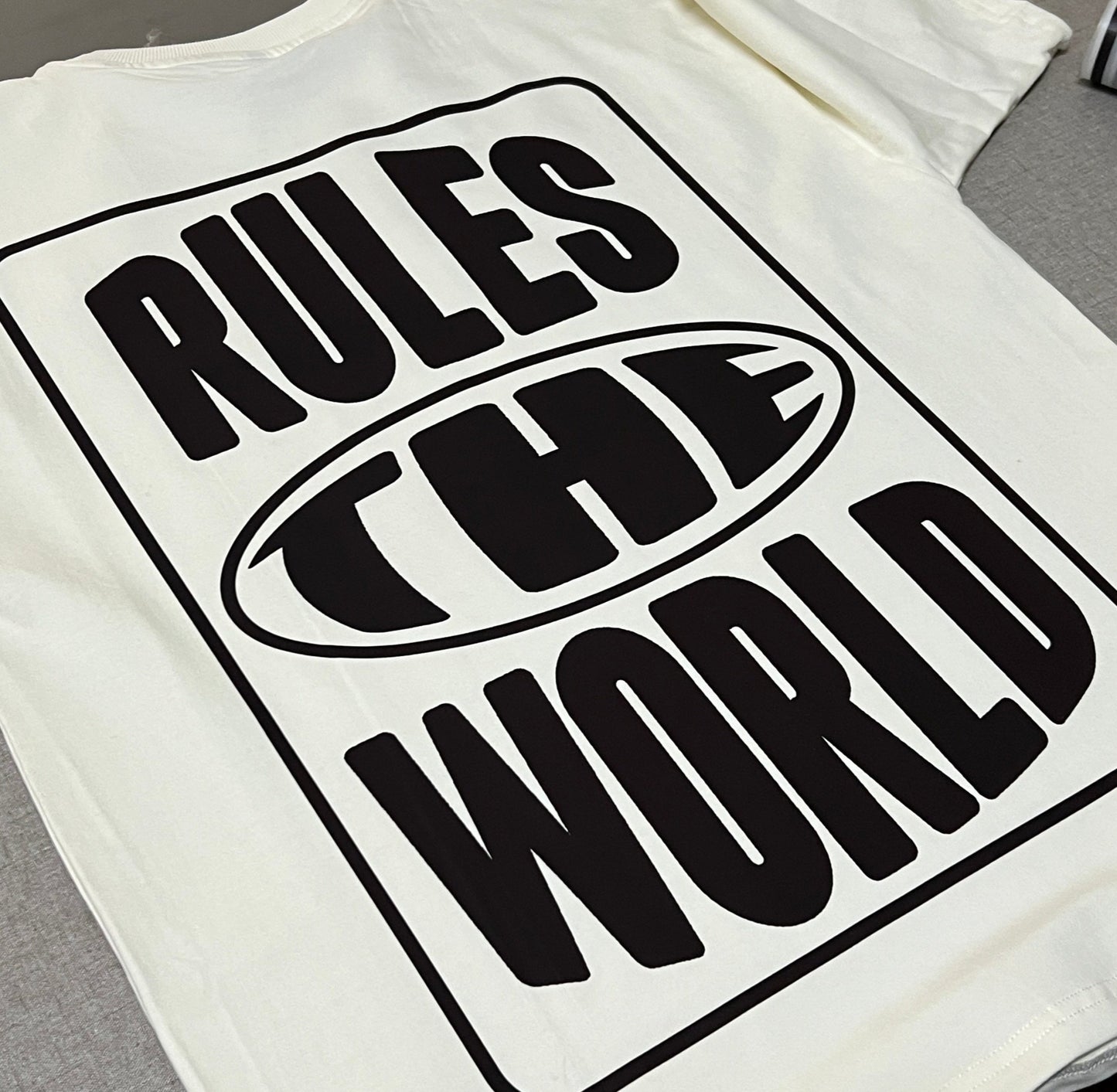 Rules The World Oversized Tshirt