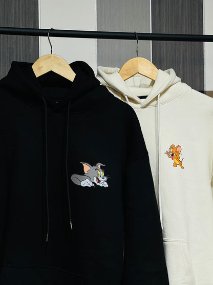 Tom & Jerry Couple Oversized Hoodie’s