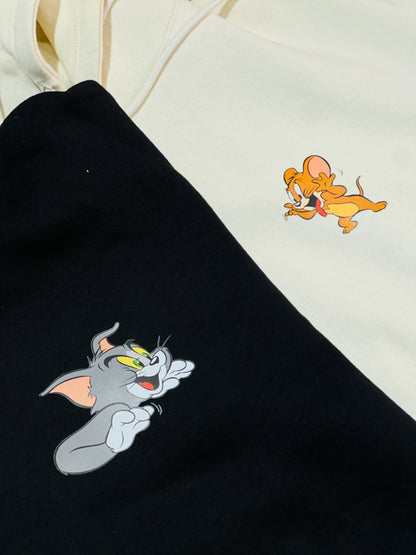 Tom & Jerry Couple Oversized Hoodie’s