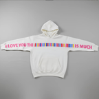 I Love You Oversized Hoodie