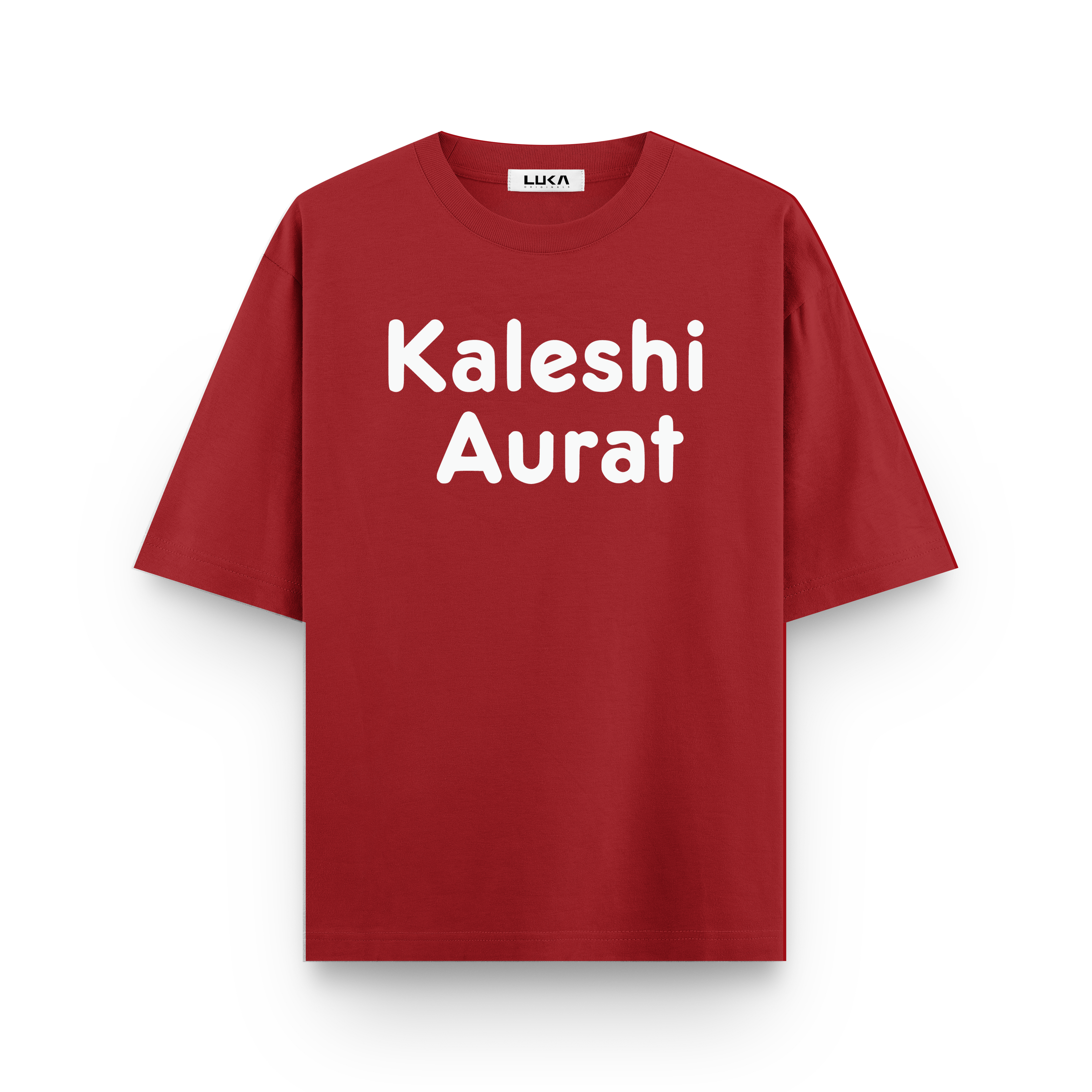 Kaleshi Aurat, Calm Aadmi Oversized Tshirt Combo
