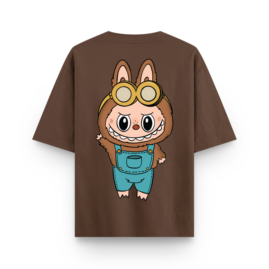 Labubu - Music Oversized Tshirt