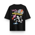 Left The World Oversized Tshirt