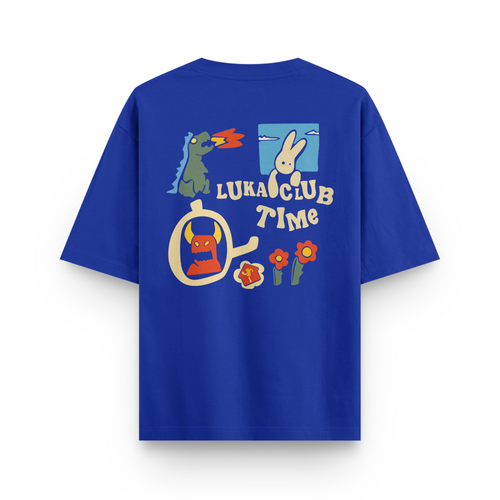 Club Time Oversized Tshirt