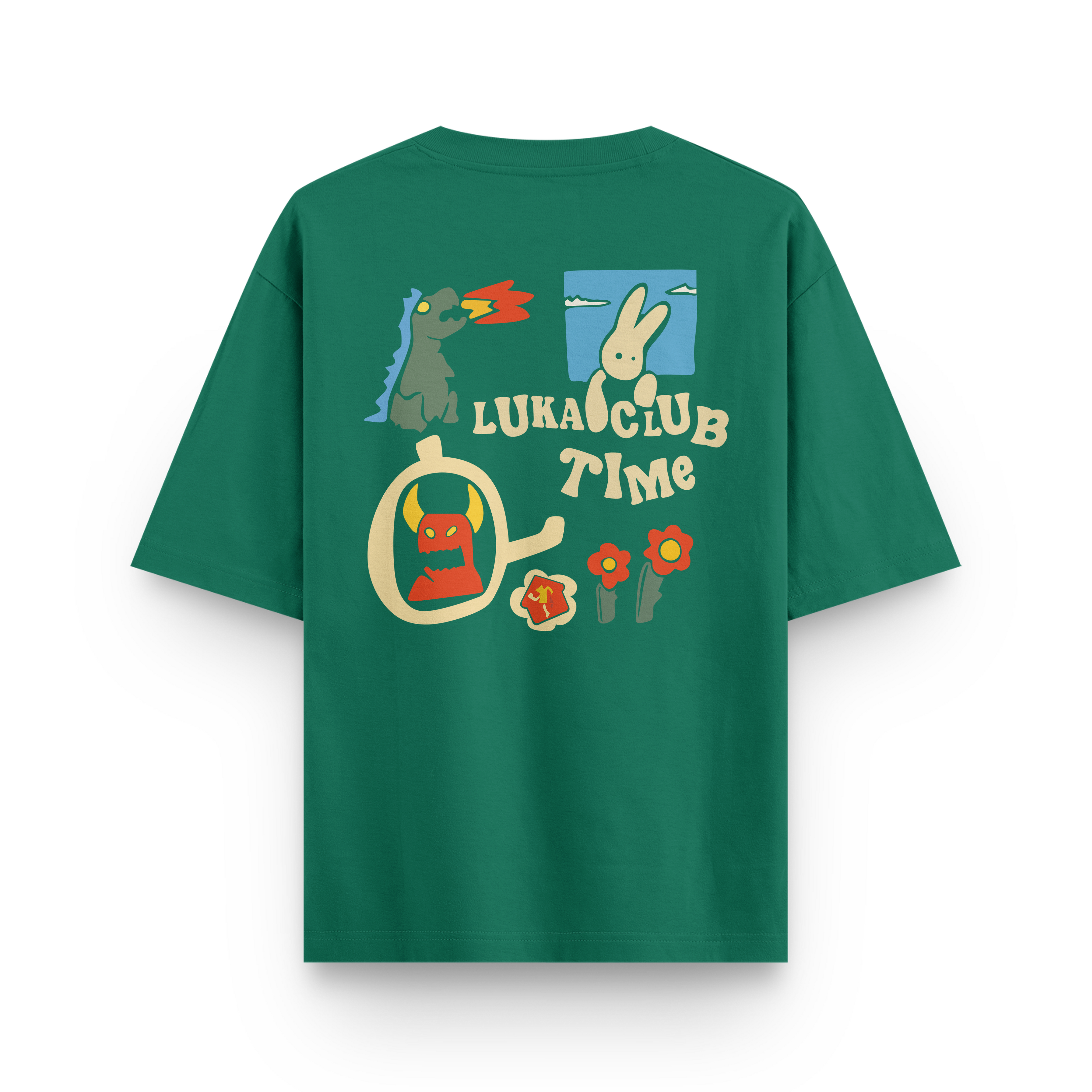 Club Time Oversized Tshirt